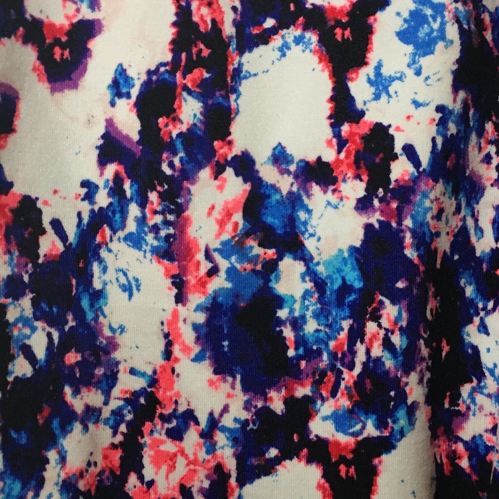 Calvin Klein Performance Crop Leggings Tie Dye Print Size Medium - Picture 5 of 6